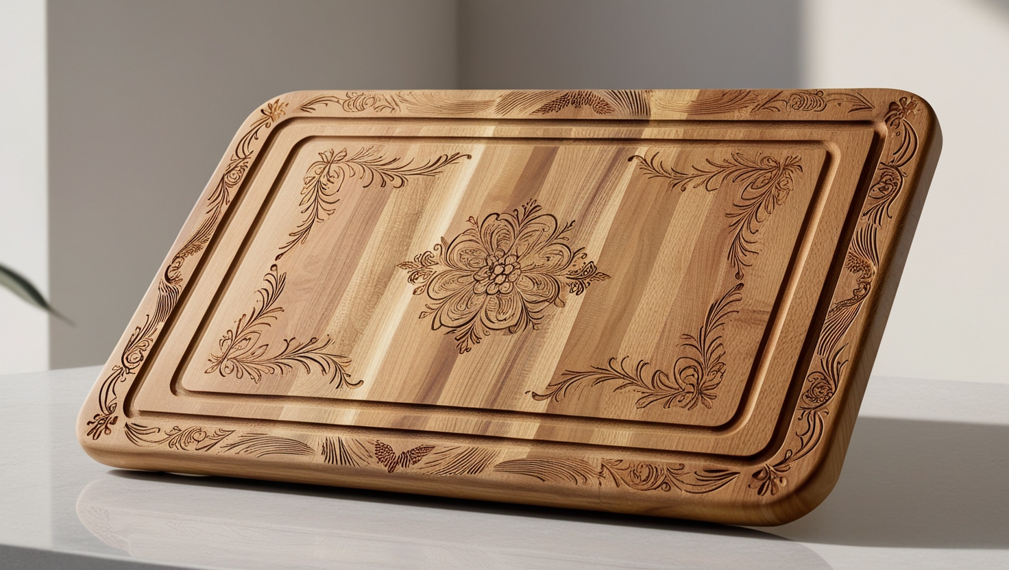 A gift of engraved cutting board